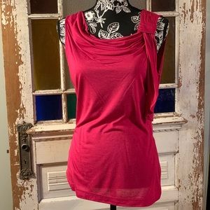 The Limited Drapey Neck Dressy Top